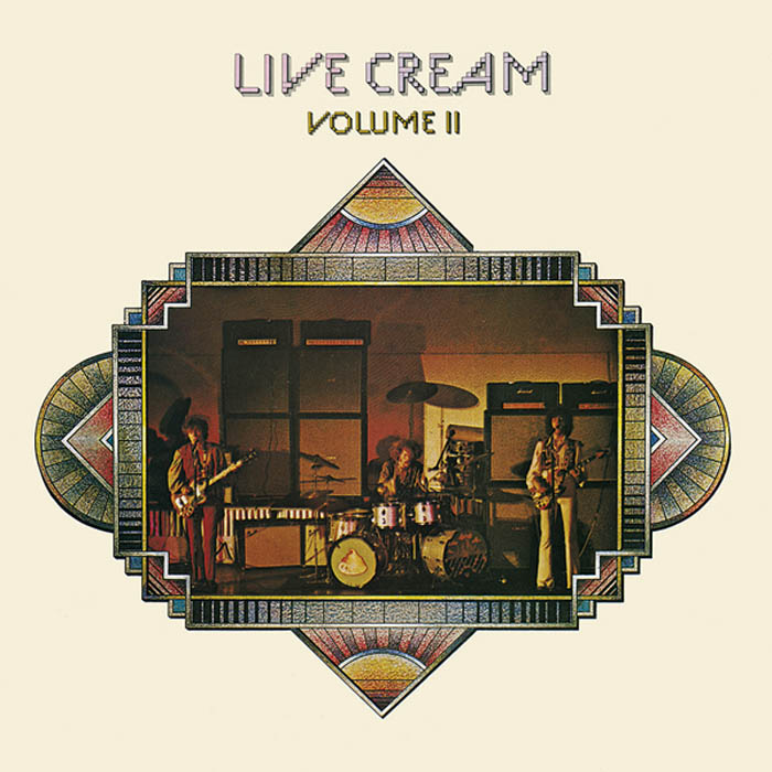Cream, "Cream Live volume II", okładka Stanisław Zagórski